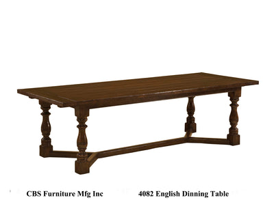 4082 ENGLISH DINING TABLE
