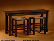 4002 TABLE & 3008 BENCH
