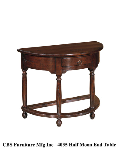 4035 HALF MOON END TABLE