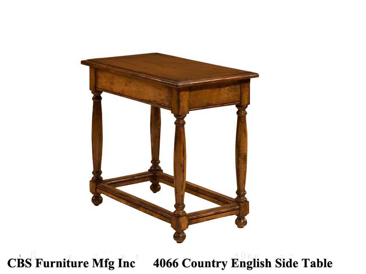 4066 COUNTRY ENGLISH SIDE END TABLE