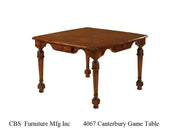 4067 CANTERBURY GAME TABLE