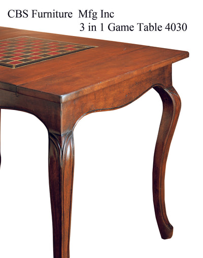 4030 3 IN 1 GAME TABLE