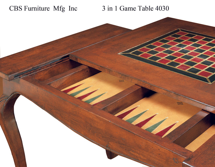 4030 3 IN 1 GAME TABLE
