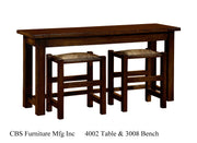 4002 TABLE & 3008 BENCH